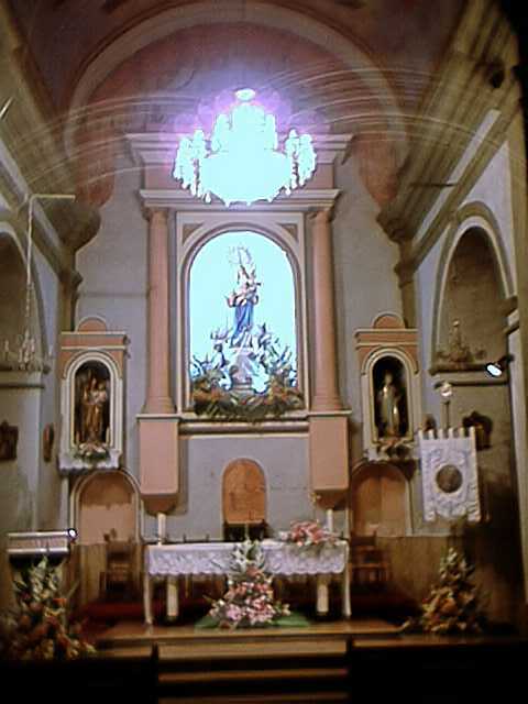 Altar de l'esgl�sia d'Olocau de carraixet
