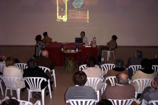 Presentaci� a la casa de la cultura d'Olocau